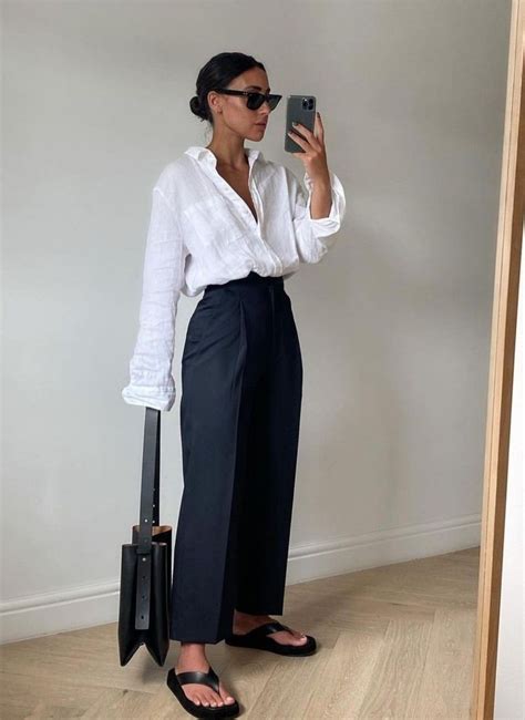 outfit pantalone nero elegante